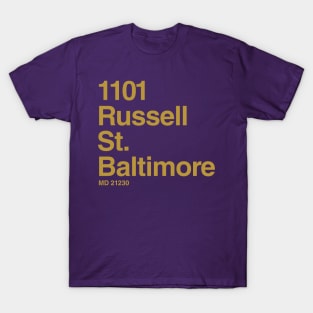 Baltimore Ravens Maryland Stadium T-Shirt